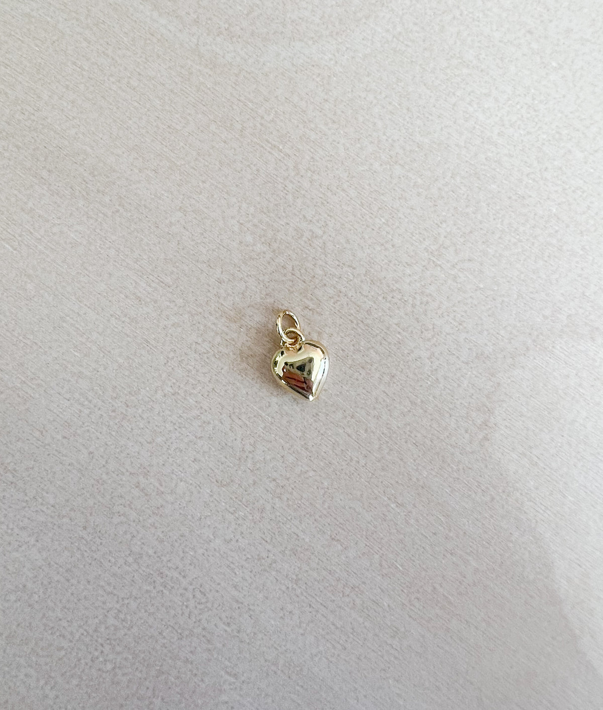 Gold Heart Charm