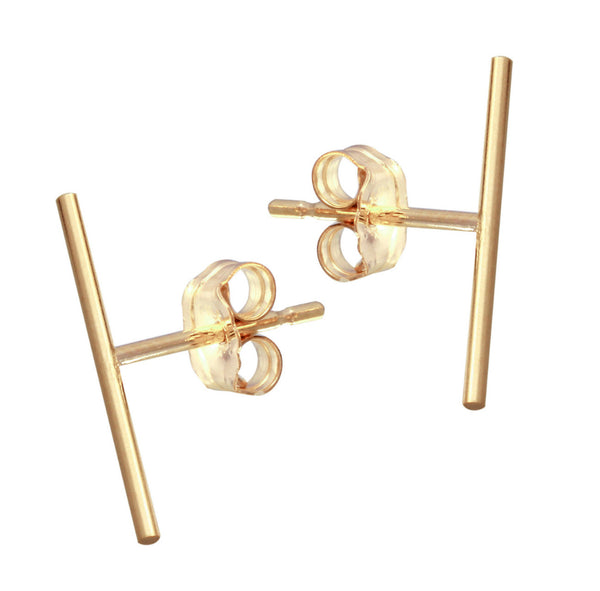 Minimal Gold Bar Posts• 14K Gold Filled