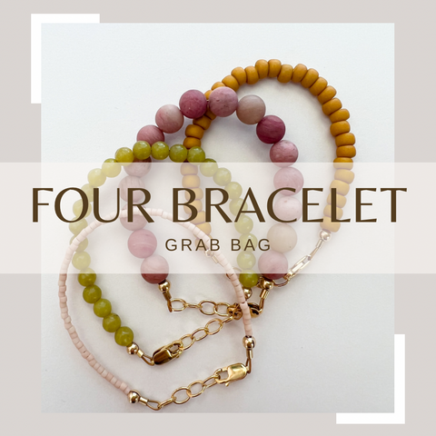 FOUR (4) Bracelet Grab Bag