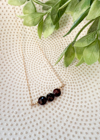 Red Garnet Necklace