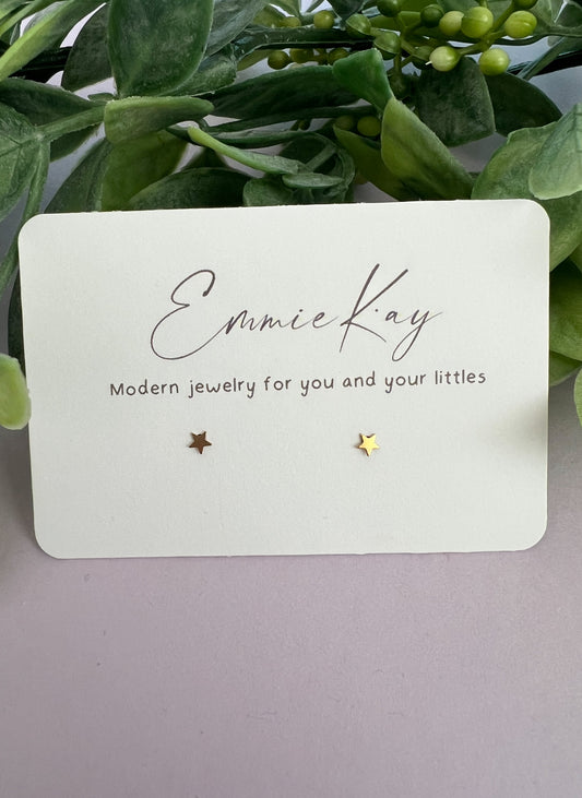 Star Studs • 14K Gold Filled