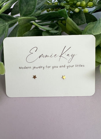 Star Studs • 14K Gold Filled